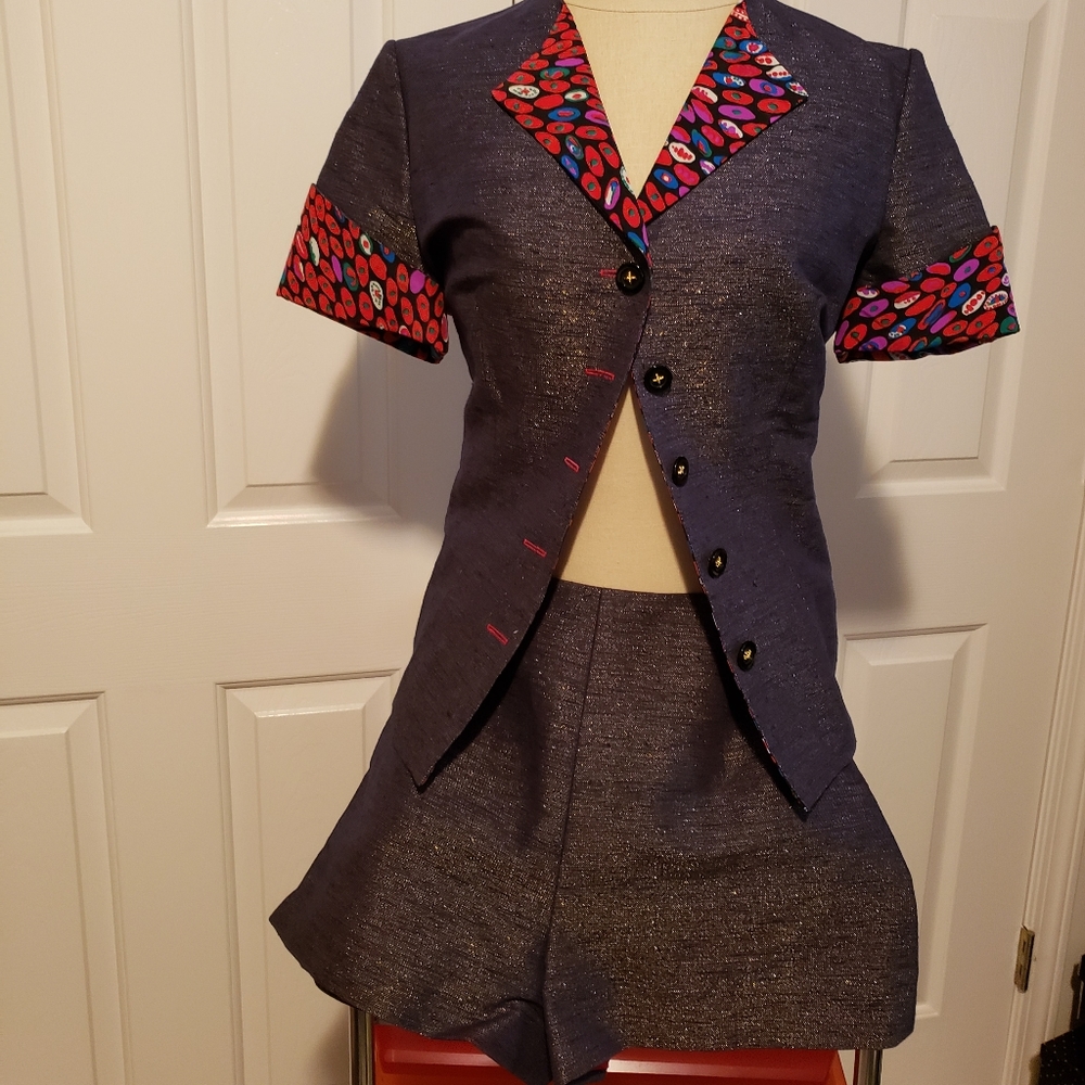 New never worn short set